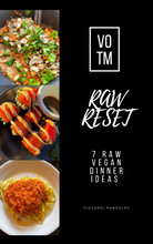 Load image into Gallery viewer, Raw Reset: 7 Raw Vegan Dinner Ideas (ebook)
